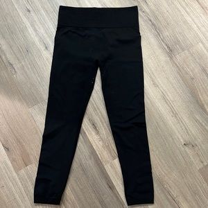 🎀 5/25 Black High Waisted Fleece Lined Leggings